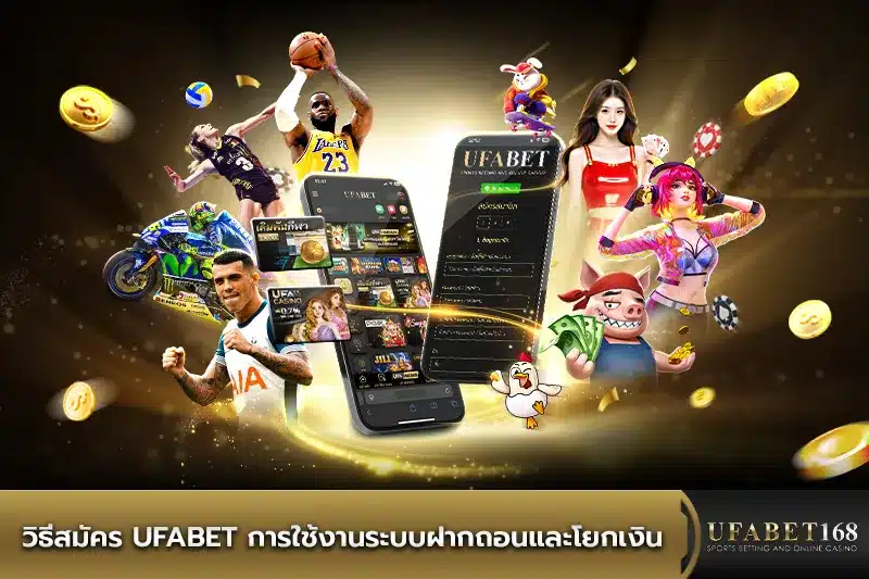 วิธีสมัคร การใช้งานระบบฝากถอนและโยกเงิน